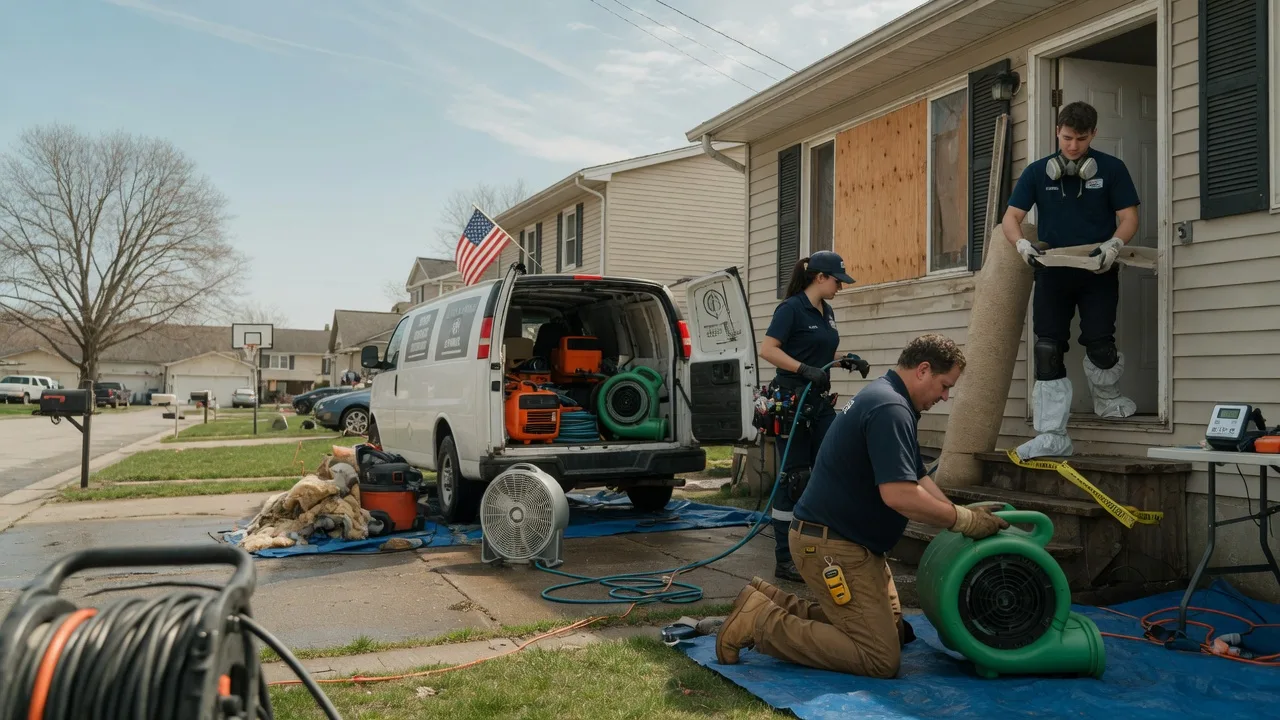 Water Damage Restoration in Cambria, WI near me